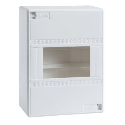 Picture of mini Opale surface enclosure - IP 30 - 1 x 8 modules - without door