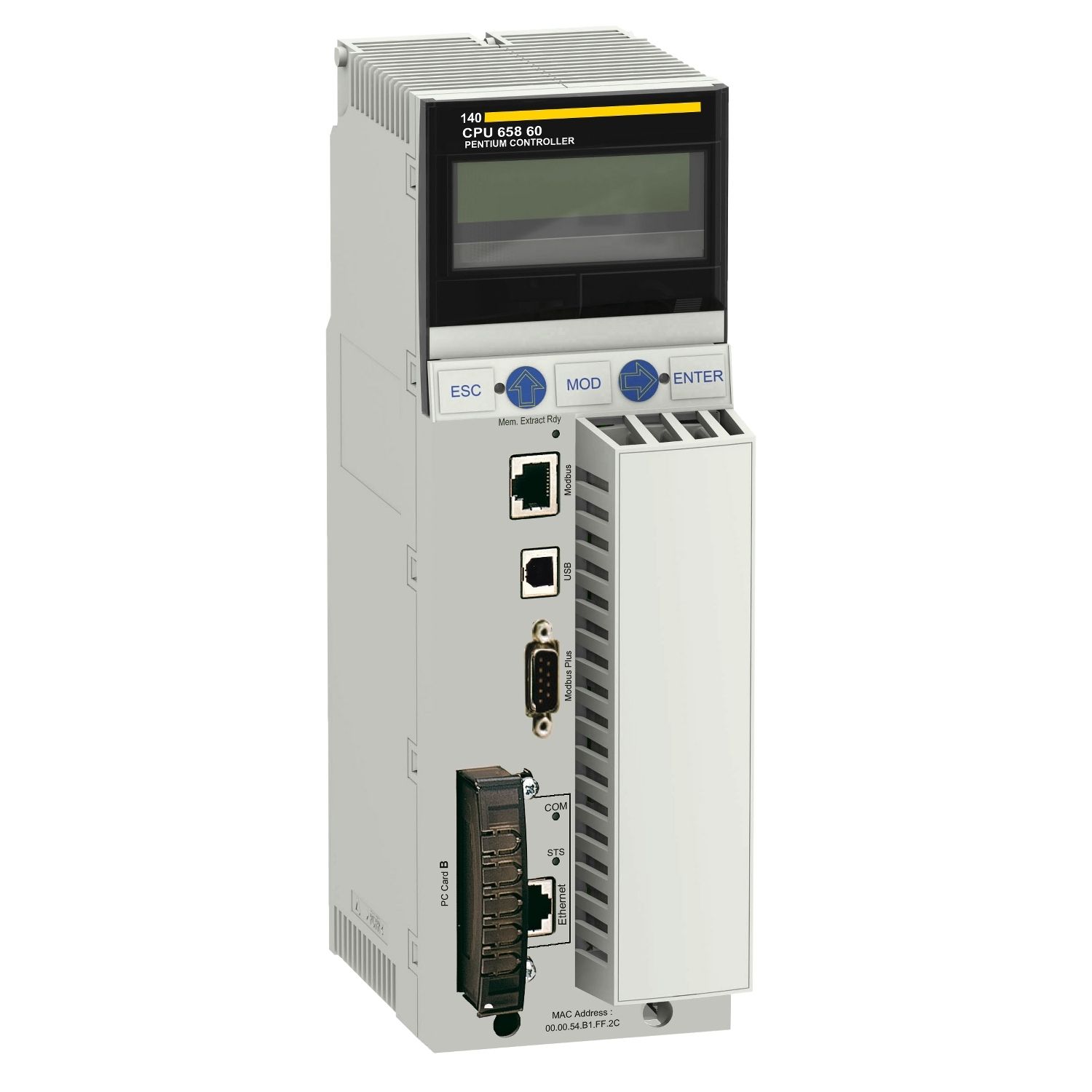 Picture of Unity processor Modicon Quantum - 11 MB - 266 MHz - coated