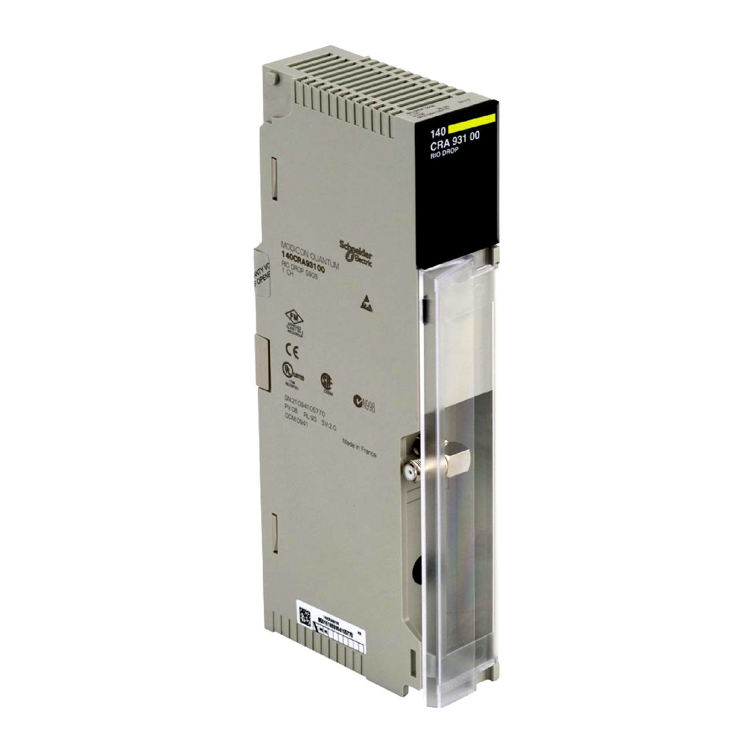 Picture of RIO drop adaptor module Modicon Quantum - 1 connector with single cable
