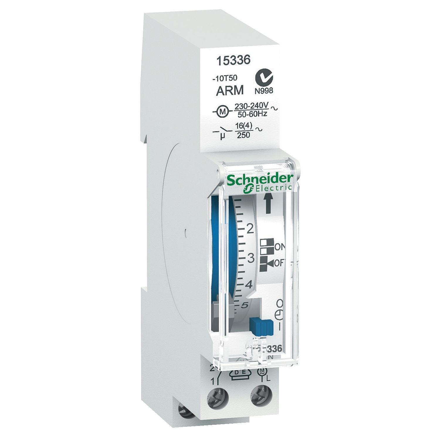 Picture of IH mechanical time switch, Acti9, 24 h, 150 h memory