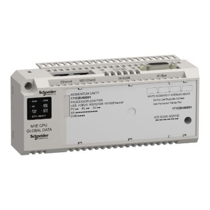 Picture of Unity M1E processor - RS232/485 - Ethernet - USB - I/O bus - global data