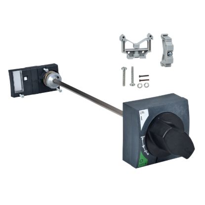 Picture of Front extended rotary handle, Acti9 NG 125, black handle, 3 poles or 4 poles