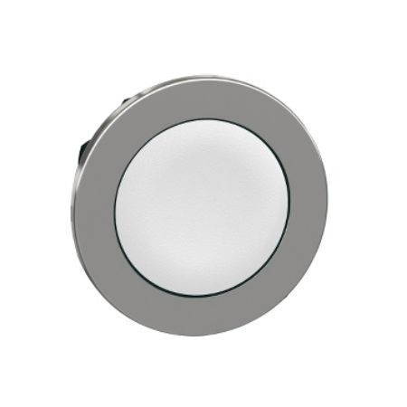 Picture of Head for non illuminated push button, Harmony XB4, flush mounted white flush caps pushbutton push