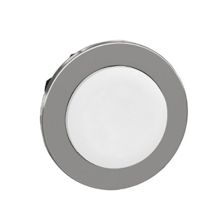 Picture of Head for non illuminated push button, Harmony XB4, flush mounted white projecting pushbutton push