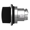 Picture of Head for selector switch, Harmony XB4, black handle, flush, 30mm, 3 positions, stay put