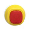 Picture of Antimicrobial Illuminated emergency stop head, Harmony XB5, plastic, red, 22mm, trigger latching turn to release, white red LED, 24V AC DC