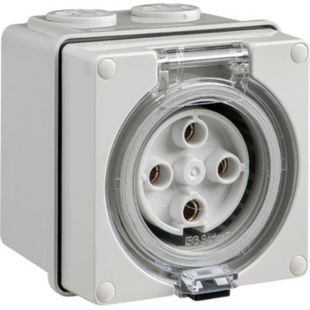 Picture of Easy56, Socket, 4 Pin, 32A, 500V
