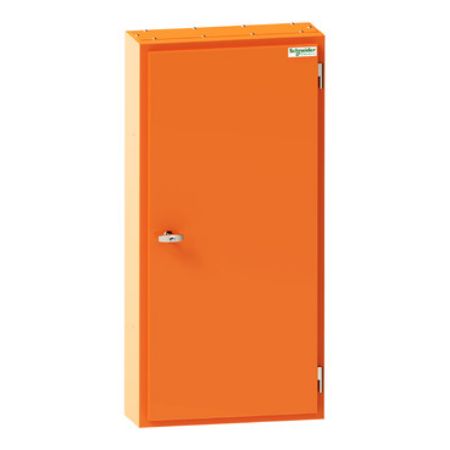 Picture of MD Isobar standard distribution board, Acti9, 54 poles, 160A main switch, 18mm, IP56, orange