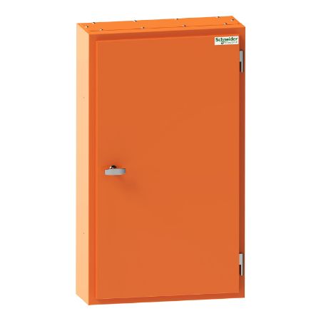 Picture of MD Isobar standard distribution board, Acti9, 48 poles, 250A main switch, 18mm, IP56, orange