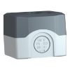 Picture of Harmony XALD XALK, Empty enclosure, plastic, dark grey lid, for push button 22mm, 1 cut out