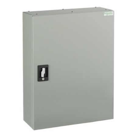 Picture of Acti9, MB Isobar standard distribution board, Acti9, 24 poles, 250A main switch, 18mm, IP42, grey