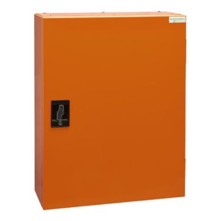 Picture of MB Isobar standard distribution board, Acti9, 24 poles, 250A main switch, 18mm, IP42, orange