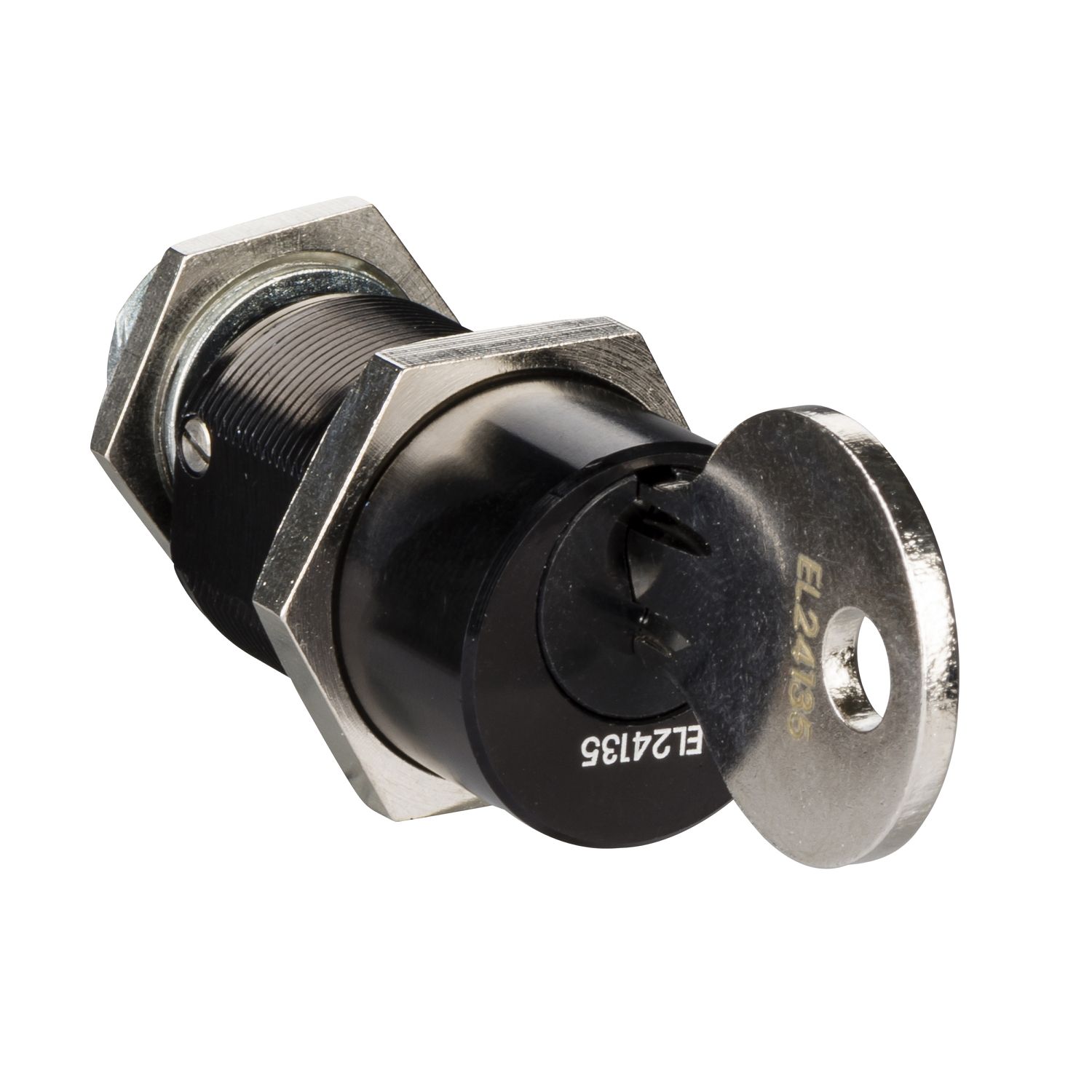 Picture of Keylock, MasterPact NT/NW, ComPacT NS, drawout, 1 Ronis keylock with 2 keys, identified EL24153 combination, spare part