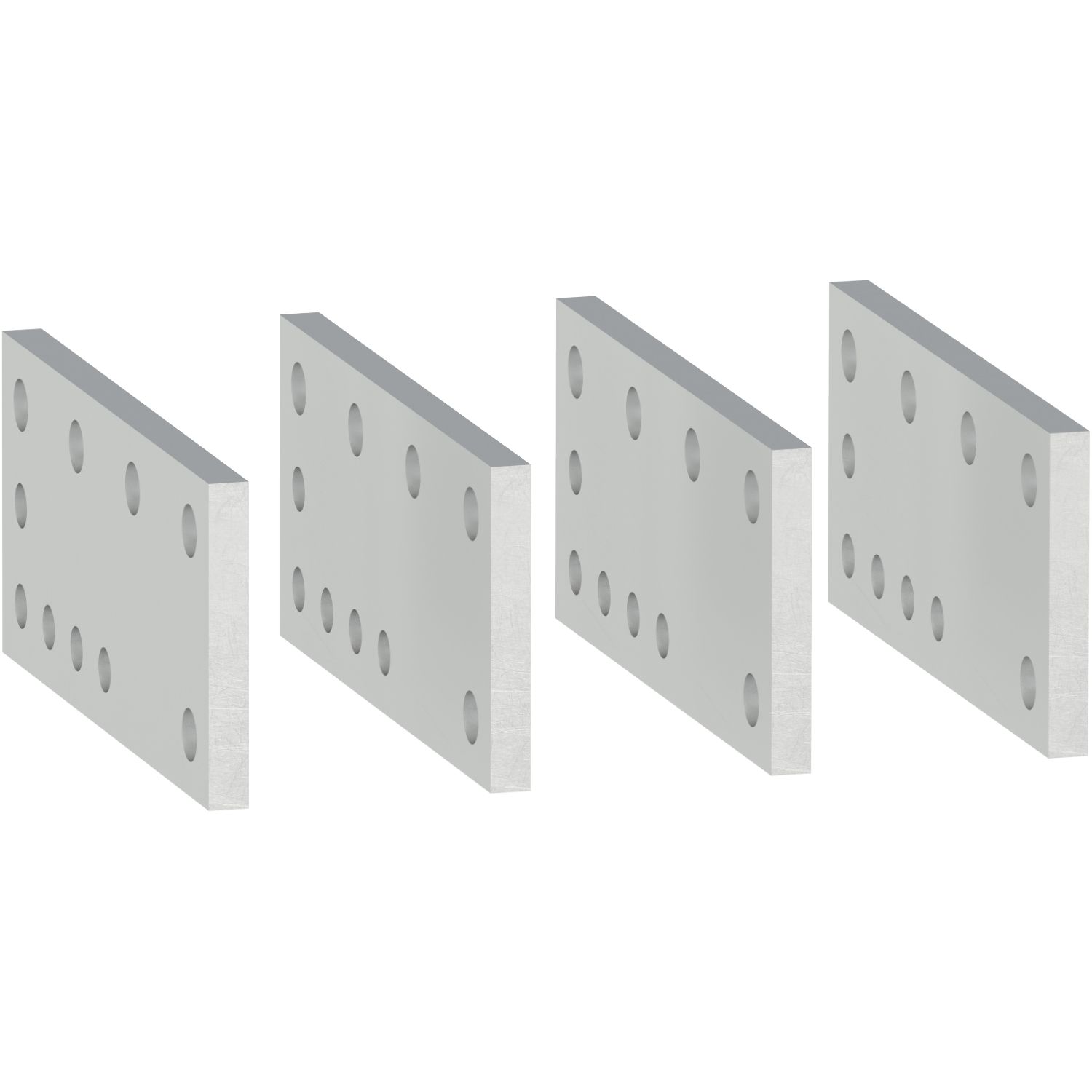 Picture of Cable lug adapters, MasterPacT NT, ComPacT NS630b to NS1600, connection up to 4 cables with lugs, set of 4 parts
