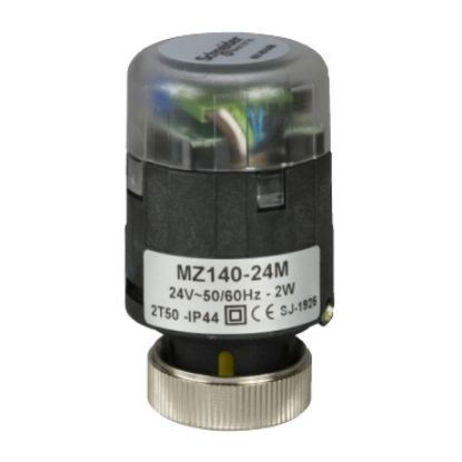 Picture of MZ140 Thermal Zone Valve Actuator, Modulating (2-10 Vdc), Normally closed, 24Vac, 140N, IP41...IP44