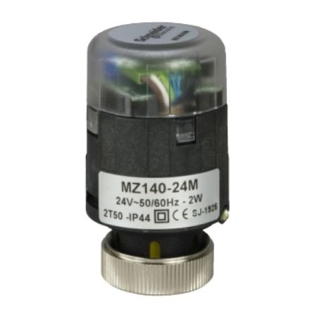 Picture of MZ140 Thermal Zone Valve Actuator, Modulating (2-10 Vdc), Normally closed, 24Vac, 140N, IP41...IP44