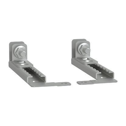 Picture of set of 4 step slides with brackets for adjustment of m.plate in PLM 43and 54