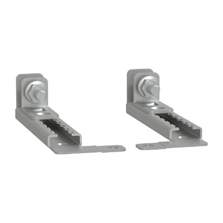 Picture of set of 4 step slides with brackets for adjustment of m.plate in PLM 43and 54