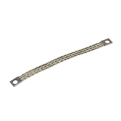 Picture of Earth braids section 16mm², length 150mm, eyelet hole 8.5mm. Packaging unit: 10