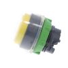 Picture of Head for non illuminated push button, Harmony XB5, plastic, projecting, yellow, 22mm, spring return, booted, unmarked