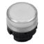 Picture of Head for pilot light, Harmony XAC, for incandescent bulb, plastic, white cap, 22mm