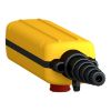 Picture of Pendant control station, Harmony XAC, plastic, yellow, 4 push buttons with 2NO+1NC, 1 emergency stop NC