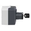 Picture of Harmony XALD XALK, Control station, plastic, dark grey lid, 1 selector key switch 22mm, 1NO