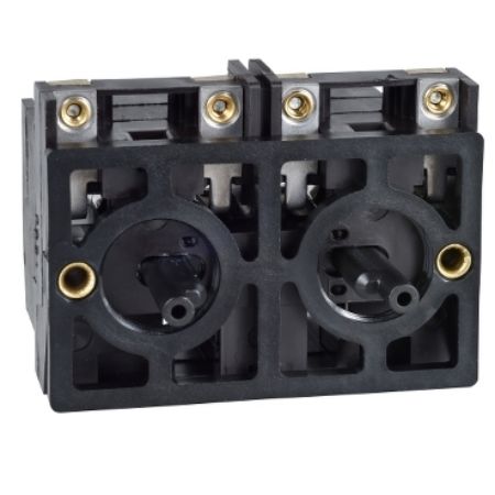 Picture of Double contact block, Harmony XAC, spring return, 2 speed, snap action, 2NO+1 CO