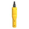 Picture of Pendant control station, Harmony XAC, plastic, yellow, pistol grip, 2 push buttons with NO+NC