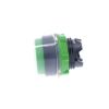 Picture of Head for non illuminated push button, Harmony XB5, plastic, projecting, green, 22mm, spring return, booted, unmarked