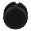 Picture of Head for push button, Harmony XAC, plastic, black, booted, spring return