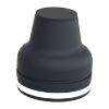 Picture of Head for push button, Harmony XAC, plastic, black, booted, operating travel 4mm, 25...+ 70 degree C
