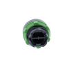 Picture of Head for non illuminated push button, Harmony XB5, plastic, flush, green, 22mm, spring return, marked I