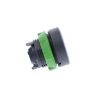 Picture of Head for non illuminated push button, Harmony XB5, plastic, flush, blue, 22mm, spring return, unmarked