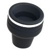 Picture of Head for push button, Harmony XAC, plastic, black, booted, operating travel 16mm, 25...+ 70 degree C