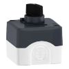 Picture of Harmony XALD XALK, Control station, plastic, dark grey lid, 1 selector switch, standard handle 22mm, 1NO