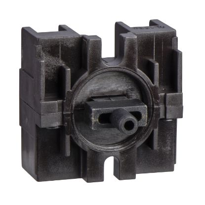 Picture of Single contact block, Harmony XAC, spring return, front mounting, single speed CO for XACB91 operators