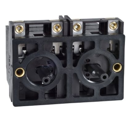 Picture of Double contact block, Harmony XAC, spring return, front mounting, 2 speed CO+N O staggered