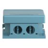 Picture of Single foot switch, Harmony XPE, metal, blue, without cover, 2 steps, 2 contacts 1NC+NO, IP66