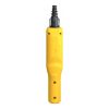 Picture of Pendant control station, Harmony XAC, plastic, yellow, pistol grip, 2 push buttons with NO+NC, 1 emergency stop NC