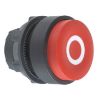 Picture of Projecting push button head 40mm, Harmony XB5, plastic, red, 22mm, spring return, marked O