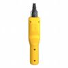 Picture of Pendant control station, Harmony XAC, plastic, yellow, pistol grip, 2 booted push buttons with 2NO