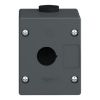 Picture of Empty control station, Harmony XALG, mineral reinforced polyamide, black, 1 cut out, for severe environments