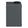 Picture of Empty control station, Harmony XALG, mineral reinforced polyamide, black, 1 cut out, for severe environments
