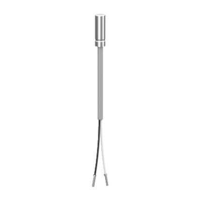 Picture of temperature sensor, Modicon M171 M172, NTC, 1.5m, IP68, 6 x 20, minus 50 to 110 degrees Celsius, grey