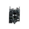 Picture of Selector switch, Harmony XB4, metal, black, 22mm, 2 positions, stay put, 1NO