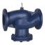 Picture of VG221F Globe Valve, 2-Way, DN150, Kvs 300 m³/h, ISO Flanged,  Brass Plug, EPDM Seals, Stem Up Closed.