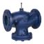 Picture of VG221F Globe Valve, 2-Way, DN100, Kvs 130 m³/h, ISO Flanged,  Brass Plug, EPDM Seals, Stem Up Closed.