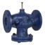 Picture of VG221F Globe Valve, 2-Way, DN65, Kvs 63 m³/h, ISO Flanged,  Brass Plug, EPDM Seals, Stem Up Closed.