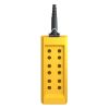 Picture of Empty pendant control station, Harmony XAC, plastic, yellow, 12 cut outs,for cable 10…22mm